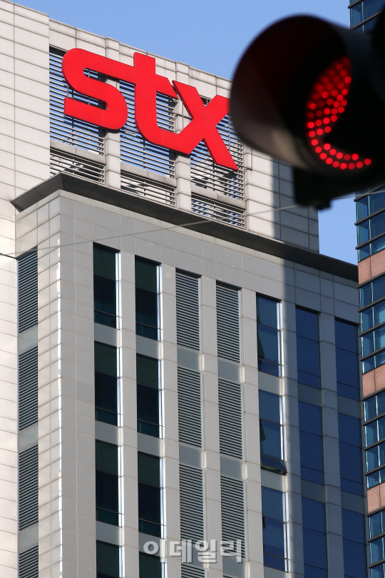 [포토]붉은 등 켜진 STX