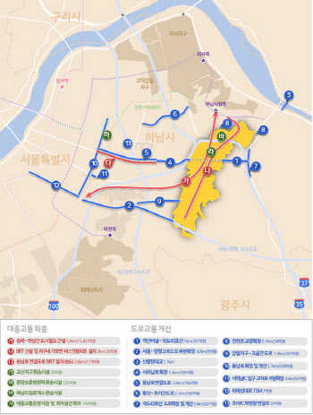 2.7조원 투입 '하남·과천' 3기신도시 광역교통대책 확정