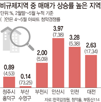 대전·인천·안산·부천·부산수영 등 '규제지역' 묶이나