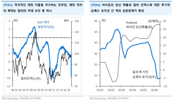 “美대선 민주당 우세, 달러 강세 기조의 반전 가능성”