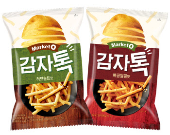 오리온 '마켓오 감자톡', 출시 한달 만에 150만봉 판매 돌파