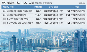 부산 해운대·대구 수성구 '신고가'…지방도 '똘똘한 한 채' 열풍