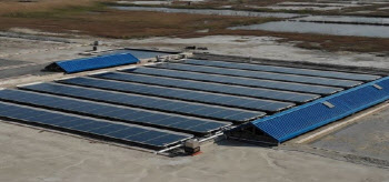‘전기와 소금을 동시 생산’…한전, 염전 태양광 발전시스템 구축