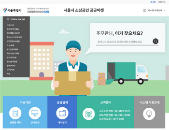 서울시, 소상공인 제품-공공기관 연결 ‘온라인 공공마켓’ 오픈