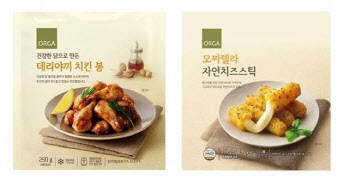 풀무원 올가홀푸드, ‘치킨봉·치즈스틱’ 출시