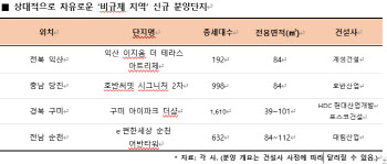 청약도 비규제지역으로 풍선효과?