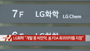  LG화학 "개발 중 비만약, 美 FDA 희귀의약품 지정" 外