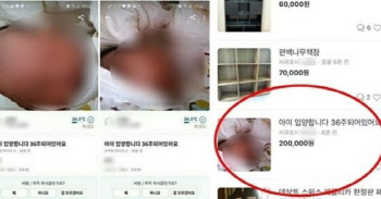 '아이 20만원' 당근마켓 글 올린 미혼모에 공분…"제도 문제" 지적도