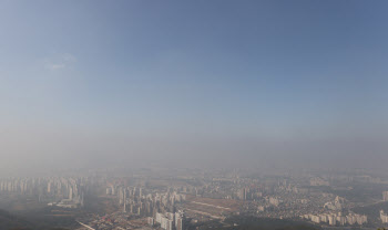 22일 중국發 황사에 전국 미세먼지 `나쁨`…아침엔 `쌀쌀`