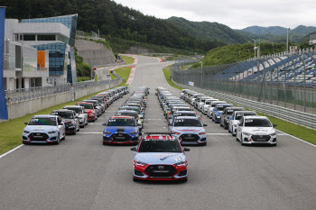 현대차 '벨로스터 N TCR'로 온라인 자동차경주대회 연다