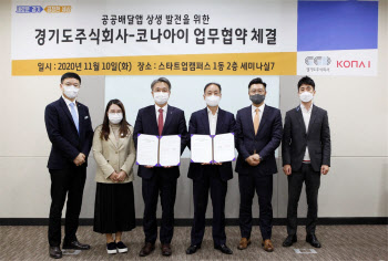 경기도주식회사-코나아이, 경기공공배달앱 성공위해 ′한뜻′