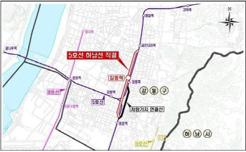 지하철 5호선 직결화 사업 본격화…강동·하남 강남 접근성 높아진다