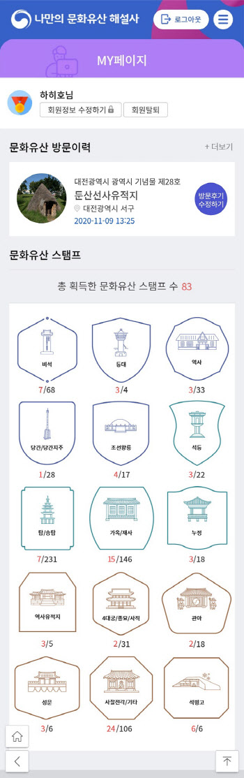 문화유산 길 안내해 주는 '문화유산 견문록' 서비스 열린다