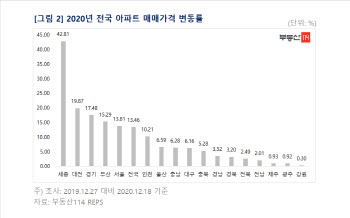 “2021년 집값 오른다”…‘부동산114’가 본 내년 부동산