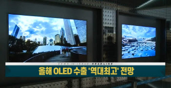 올해 OLED 수출 `역대 최고` 전망…관심주는?