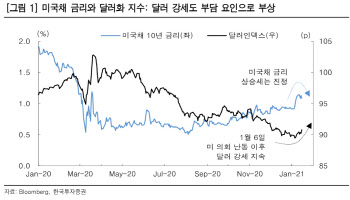 “달러 반등, 펀더멘털 아닌 불안 심리 탓…일시적 조정”