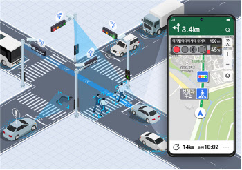 교통신호·사고위험 알려주는 똑똑한 내비게이션 나온다