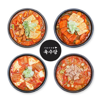 육수당, 김치찌개 4종 새로 출시