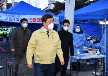 서정협 권한대행, G밸리·외국인 노동자 방역 현장 점검 나서(종합)