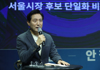 오세훈 "안철수와 단일화 결렬은 없어…3자 구도는 재앙"