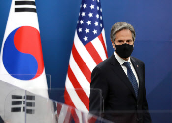 블링컨 “바이든 정부, 한국 협력 대북정책 완성할 것”
