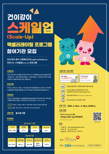 한국사회투자, 건보공단·사회복지協과 사회혁신조직 지원