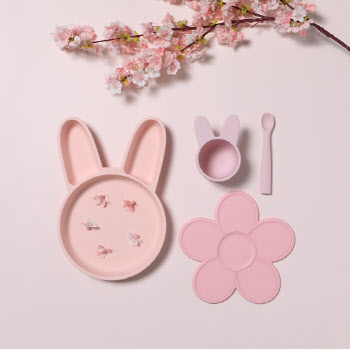 로코유, 한정판 '벚꽃 에디션' 이유식 식기 출시