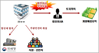 가짜직원 만들고 회삿돈으로 땅 투기…김대지 국세청장 “엄정대응”(종합)