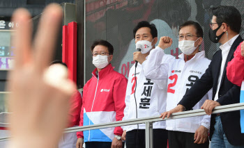 "정치서 후회는 끝 의미"…野, 재보선 승기 굳히기