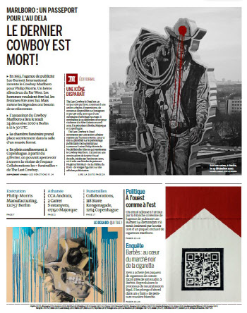 프랑스 아티스트 제우스 "마지막 카우보이가 죽었다"...'Visual attack' 시동