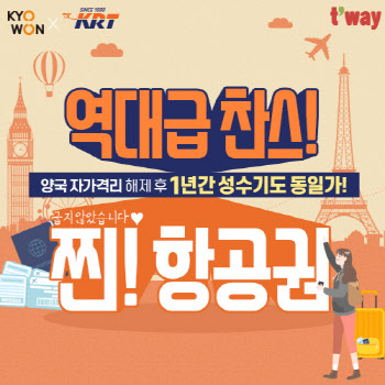 홈앤쇼핑, '포스트 코로나' 해외 항공권 방송