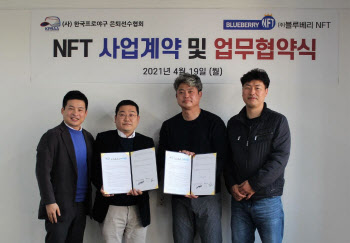 블루베리NFT, 한국프로야구 은퇴선수협회와 퍼블리시티권 계약 체결