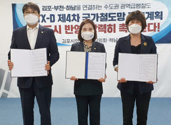 김포·부천·하남시의회 의장 “GTX-D 원안 반영 촉구”