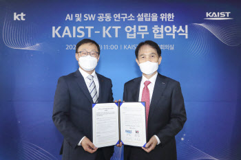 KT-KAIST, ‘AI·SW 공동 연구소’ 세운다