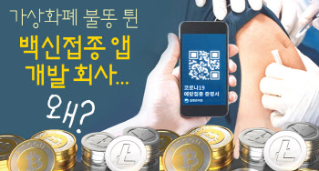 백신접종증명 앱 노리는 코인플러그·아이콘루프…코인 불똥 튀나