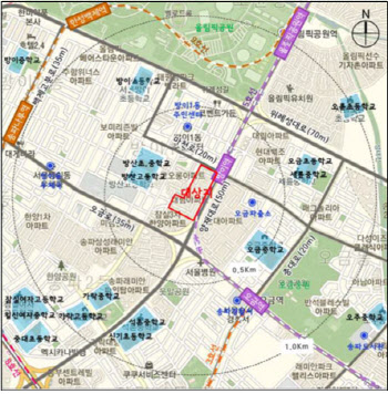 송파구 대림가락아파트 정비구역 지정…929가구 탈바꿈