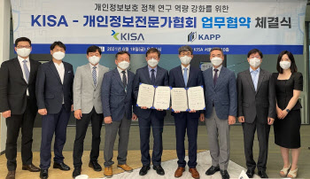 KISA, 개인정보전문가협회와 MOU…정책 연구 강화