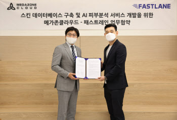 패스트레인, 메가존클라우드와 AI 피부분석 서비스 개발