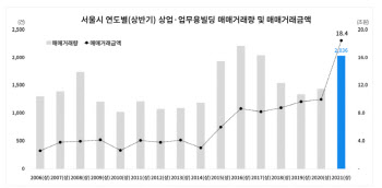 올 상반기 서울 빌딩 거래 역대 최다…꼬마빌딩이 60%