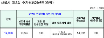 서울시, 두번째 곳간 열어 사상최대 예산…자체 지원금 마련할까