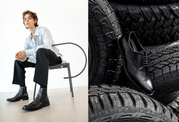 한국타이어, 슈즈 브랜드 ‘야세’와 협업…"폐타이어 신발 출시"
