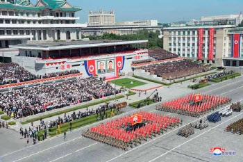 북한, 9일 자정 정권수립 73주념 심야 열병식 개최한 듯