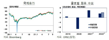 한은 "IB, 산유국 점진적 증산 유지…원유 공급부족 지속"