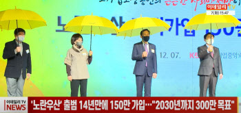 (영상)`노란우산` 출범 후 150만 가입…"2030년까지 300만 목표"