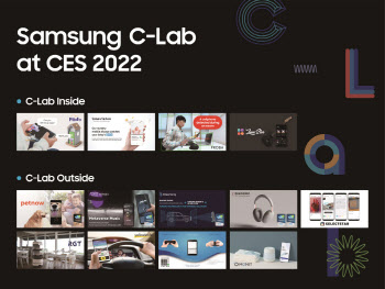 삼성 'C랩' 통해 큰 벤처기업들, CES 2022서 기술력 뽐낸다