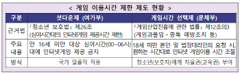 내년부터 게임 셧다운제 폐지…자율 조절하는 '시간선택제'로