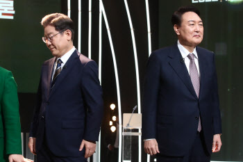 이재명·윤석열, 코로나·경제 공감대…개헌·靑해제 승부수