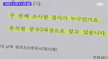 '불기소' 대장동 대출브로커, 조사한 검사는…"윤석열 중수2과장"