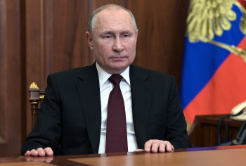 푸틴 대통령 "우크라이나는 러시아의 일부다"