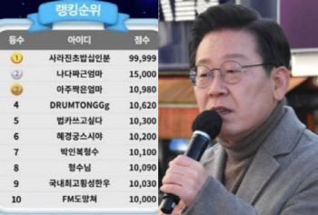 '찢' '윤석열' '닭근혜' '광주'…이재명 플랫폼 '금기어...